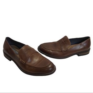 Aston Grey Jeran Slip-on Dress Shoes Brown 8